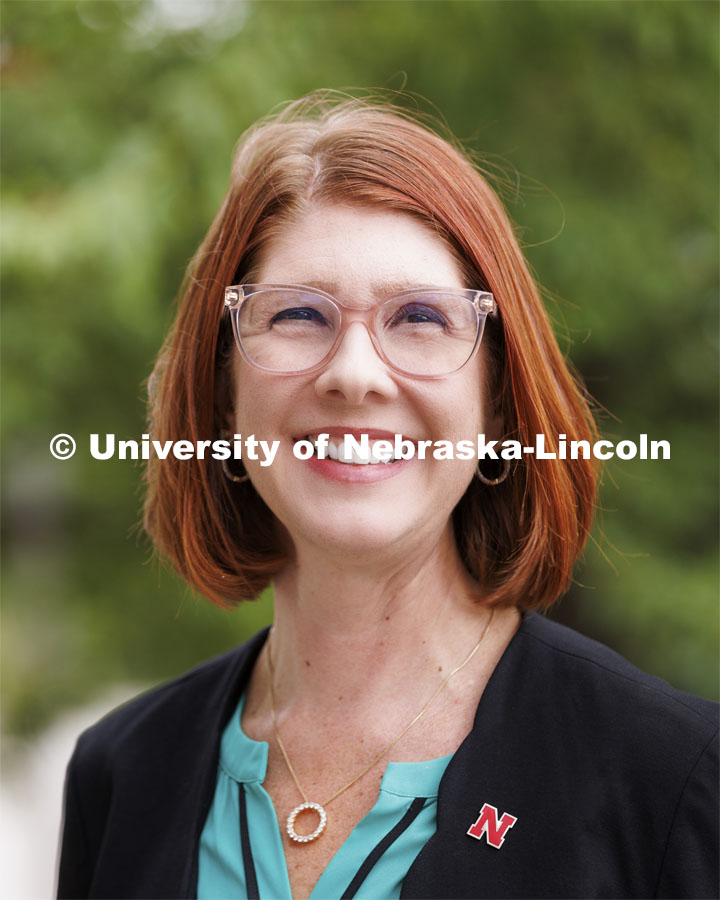 Angie Pannier, Swarts Family Chair in Biological Systems Engineering and professor of biomedical engineering, will present the Nebraska Lecture “DNA and RNA Delivery: From Novel Therapies to Vaccines that End Pandemics” on Nov. 17. The lecture will take place via Zoom. September 21. 2022. Photo by Craig Chandler / University Communication.