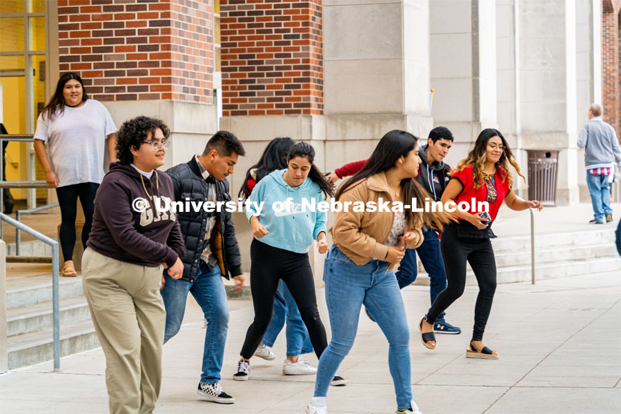 Fiesta on the green at the Nebraska Union Plaza. Fiesta on the Green is an annual Latino culture and heritage festival. September 22, 2022. Photo by Jonah Tran / University Communication.