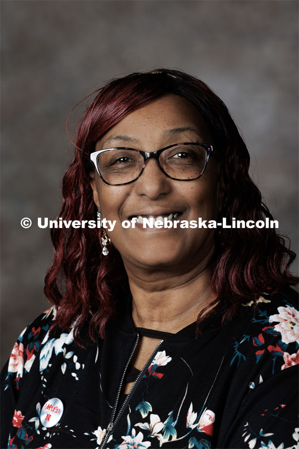 7Studio portrait of Andrea Evans, Our Dream Achievers / Art and Science Program. Portraits of Extension, IANR and CASNR educators. Extension Educators photo shoot. February 22, 2023. Photo by Craig Chandler / University Communication.