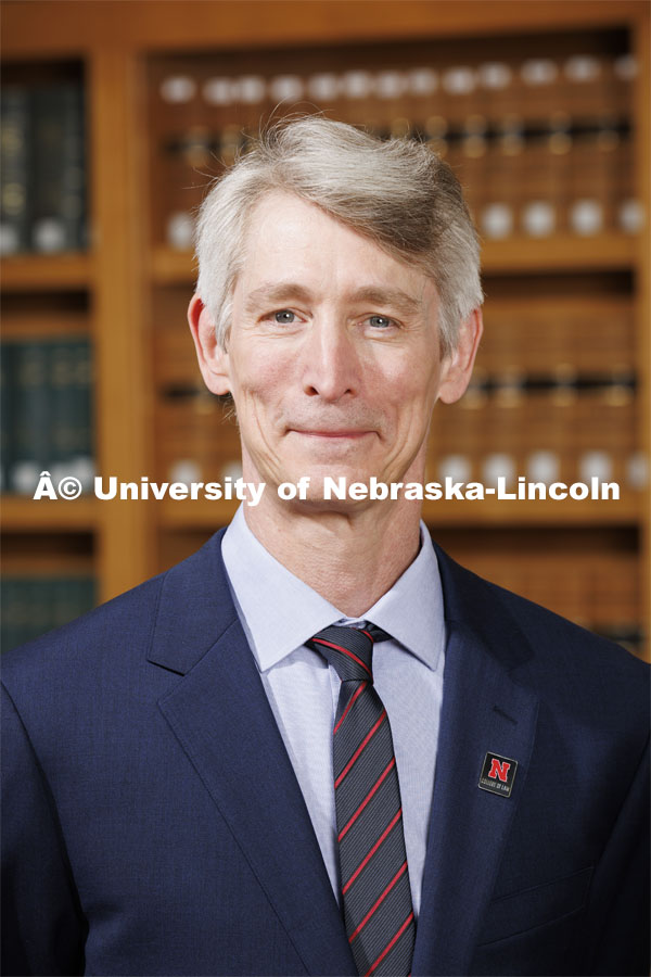 Matt Novak, Professor, College of Law Faculty. College of Law portrait session. August 20, 2024. Photo by Craig Chandler / University Communication and Marketing.