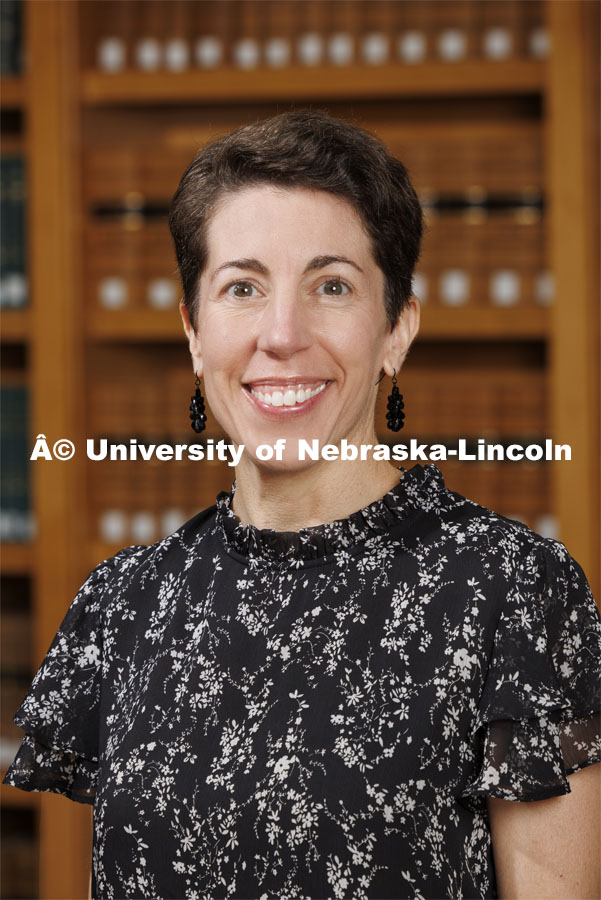 Jill Stohs, Law Academic Counselor, College of Law staff. College of Law portrait session. August 20, 2024. Photo by Craig Chandler / University Communication and Marketing.