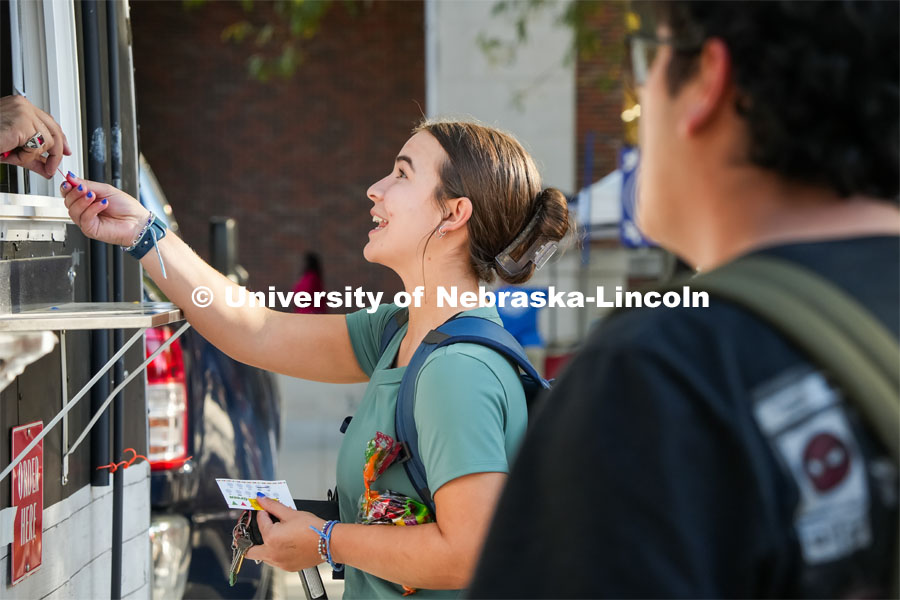 Fiesta on the green at the Nebraska Union Plaza. Fiesta on the Green is an annual Latino culture and heritage festival. September 27, 2024. Photo by Vienna Oldenhof for University Communication and Marketing.