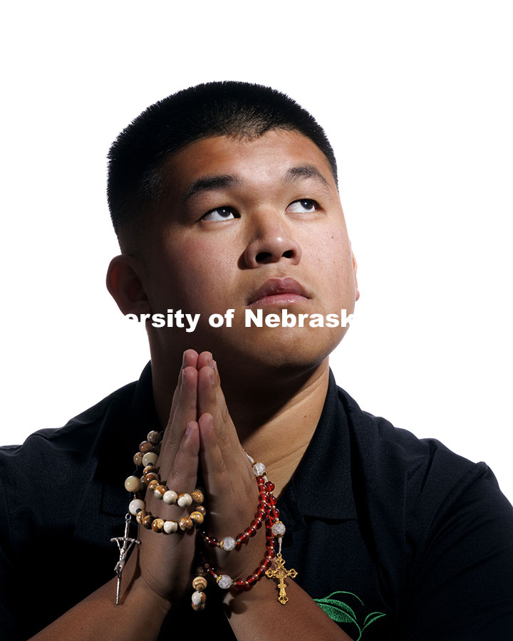 Kade Wiese, Engler Agribusiness Entrepreneur. November 11, 2024. Photo by Craig Chandler / University Communication.