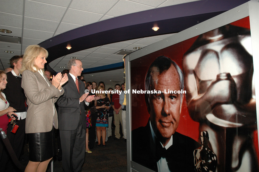 The University of Nebraska-Lincoln will dedicate the Johnny Carson School of Theatre and Film Oct. 1