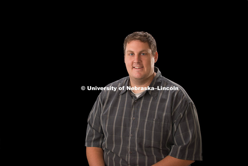 Studio portrait of Mark Nealeigh, Glenn Korff School of Music, Scheduling Facilities and Inventory A