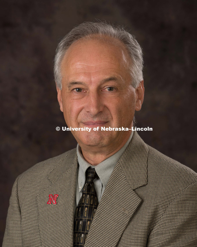 Studio portrait of Michael Behne, Office of Sponsored Programs. September 2, 2015, 