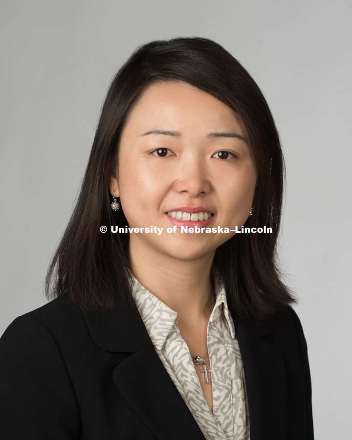 Studio portrait of Ying Ying Wang, Professor for CEHS, January 12, 2016. 