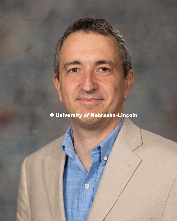 160817_Izard_056.jpg Studio portrait of Jacques Izard, Associate Professor, Food Science and Technologly. New Faculty Ori
