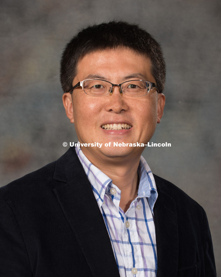 Studio portrait of Seung-Hyun Ro, Assistant Professor, IANR. New Faculty Orientation. August 29, 201