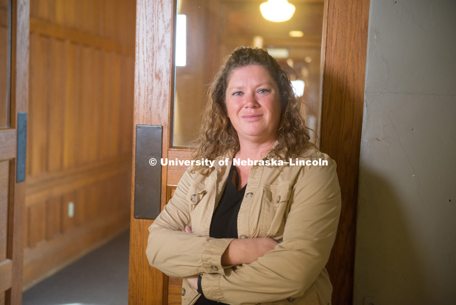 Alisha Simonson, Accounting Associate for the College of Architecture. Faculty / Staff photo shoot. 