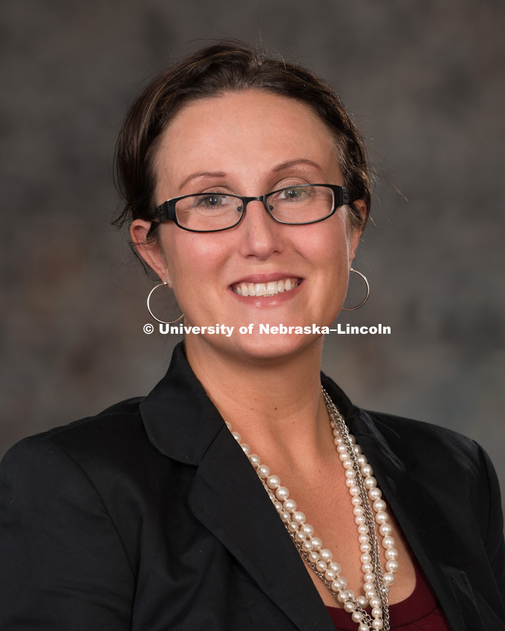 Studio portrait of Lindsey Witt-Swanson, Bureau of Sociological Research. November 9, 2016. 