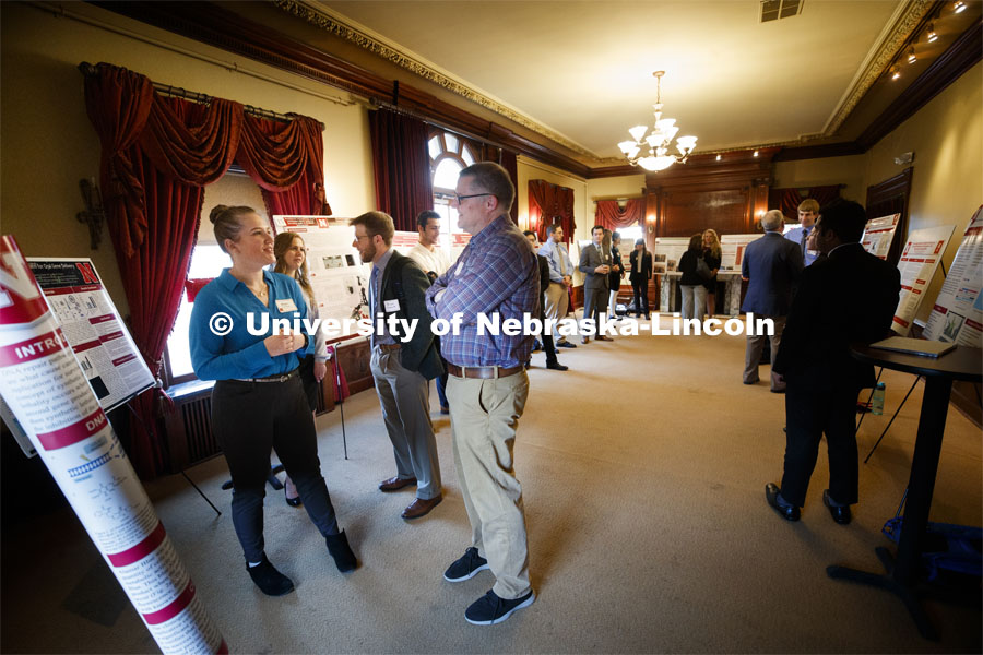 State Senators Research Fair at the Ferguson House. April 16, 2019. 