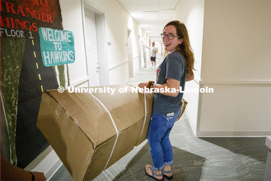 Massengale Residential Center move in. August 21, 2019. 