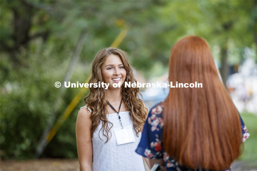 Sorority recruitment Sisterhood Day. August 22, 2019. 