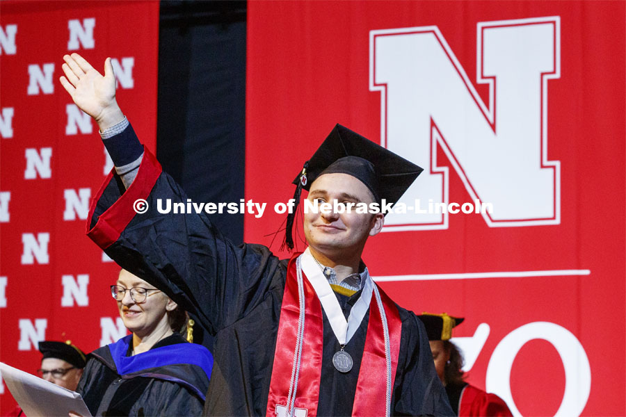 December Undergraduate commencement at Pinnacle Bank Arena. December 21, 2019. 