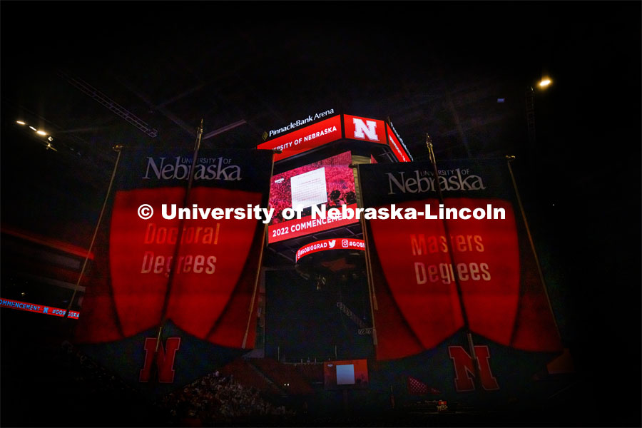 220813_Summer_Commencement_0078.jpg Nebraska grants about 600 degrees in summer commencement at Pinnacle Bank Arena. August 13, 2022.
