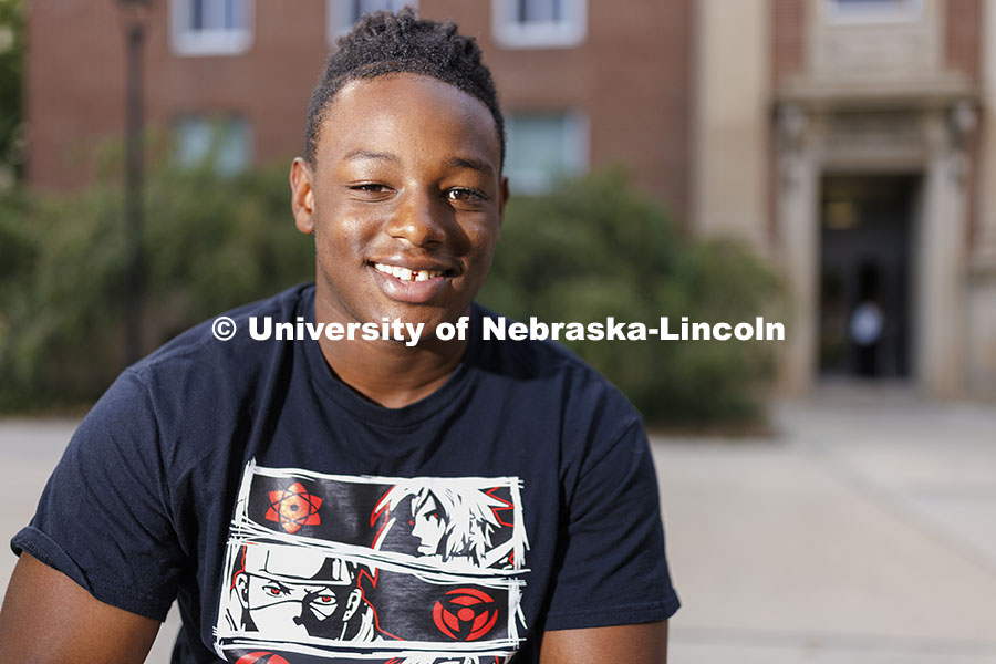 Mi’Khel Thomas, Next Chapter scholar. Next Chapter at Nebraska is a college readiness program offe