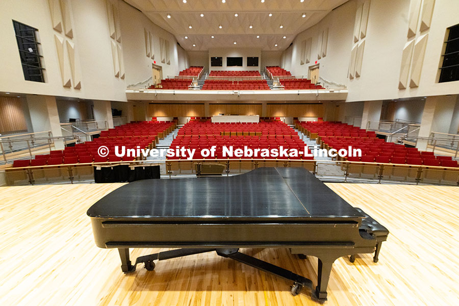250523_Kimball_Hall_8841.jpg The newly renovated recital hall in Kimball has been fully modernized with updated flooring, seating