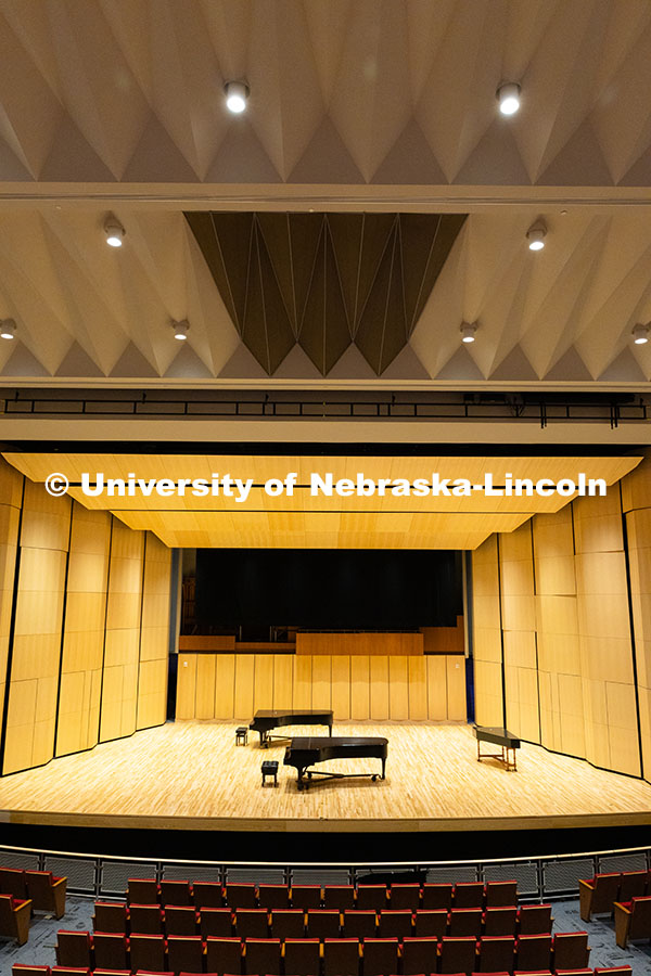 250523_Kimball_Hall_8868.jpg The newly renovated recital hall in Kimball has been fully modernized with updated flooring, seating