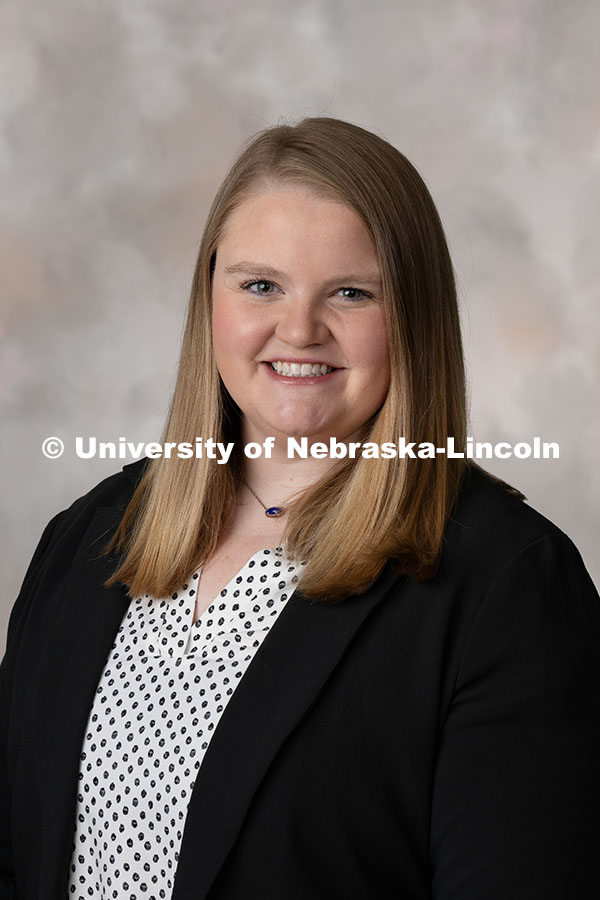 250527_Paige_Kristensen.jpg Studio portrait of Paige Kristensen, Assistant Director of Development at the University of Nebraska