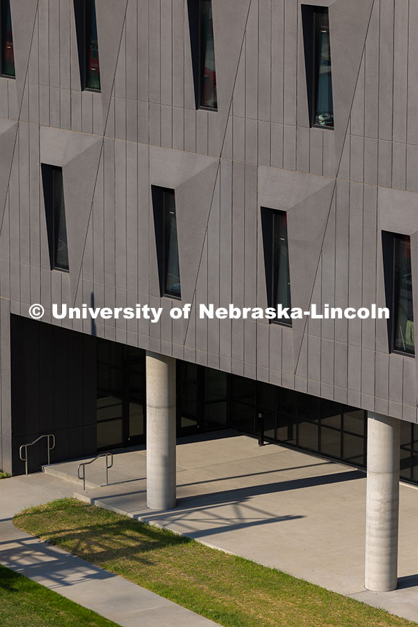 250612_FPA_0339.jpg Exterior view of the new Fine and Performing Arts building, home of the Glenn Korff School of Music.
