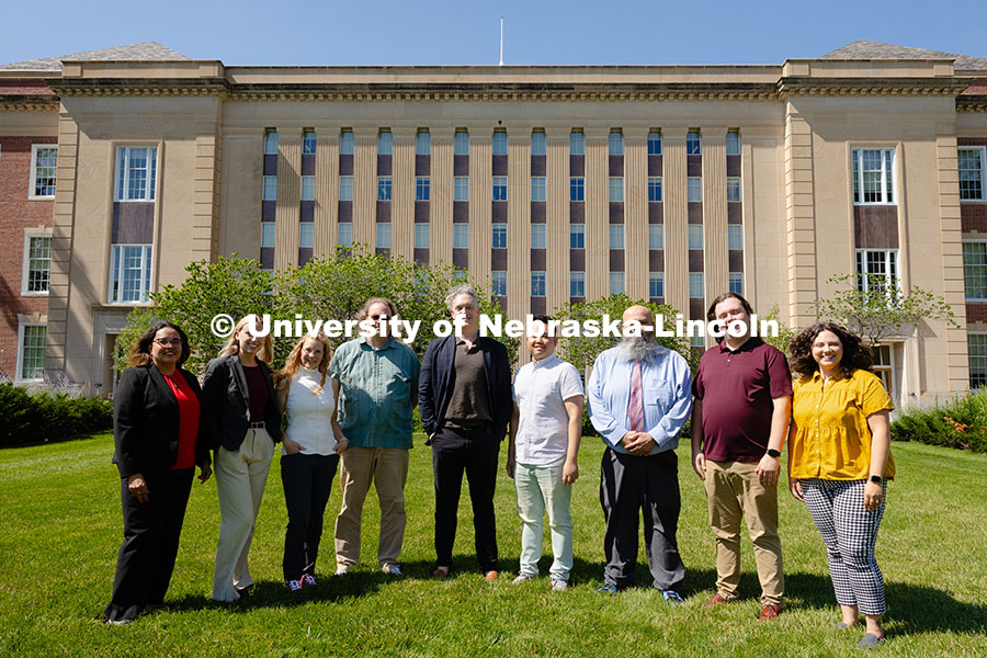 250625_CAST_Team_0992.jpg The Center for Academic Success and Transition team pose for a group photo outside of Love Library S