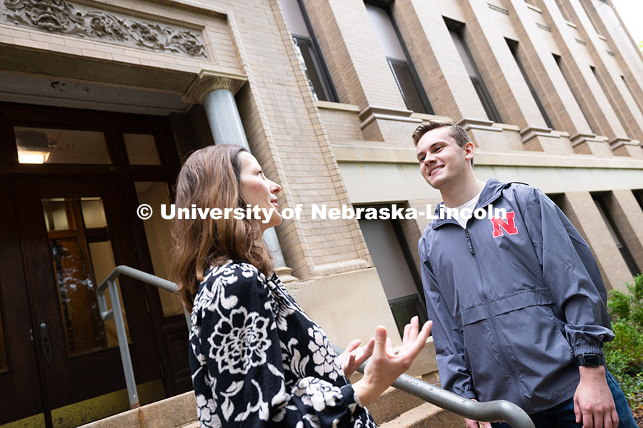 Lindsay Daniels, academic navigator for the College of Agricultural Sciences and Natural Resources, 