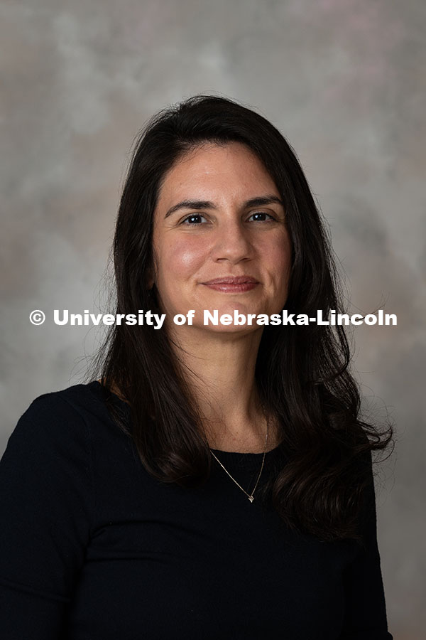 Studio portrait of Cindy Ermus, Charles and Linda Wilson Associate Professor in the History of Medic