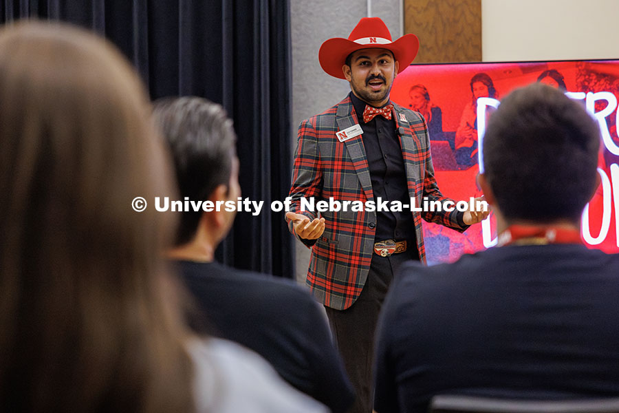 Alex Fernando, Assistant Director of Recruitment in the College of Journalism and Mass Communication