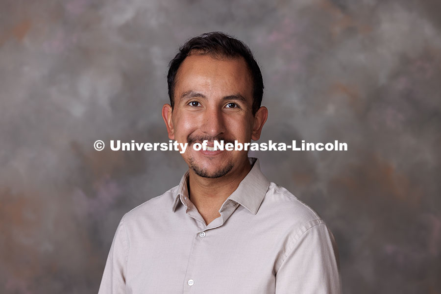 Studio portrait of Mathew Ramirez, NCPA High School Teacher in Omaha Bryan High School, Nebraska Col