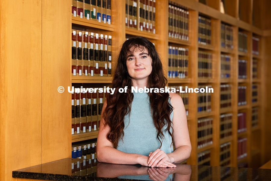 250818_DeBrie_3904.jpg Paige DeBrie, staff, College of Law. Law professors and staff. August 18, 2025.