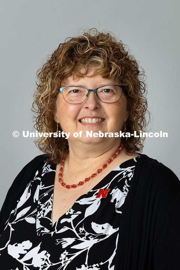 250915_Ross_J_7552.jpg Studio portrait of Joann Ross, Staff Senate Coordinator and Honors Program Coordinator, University H