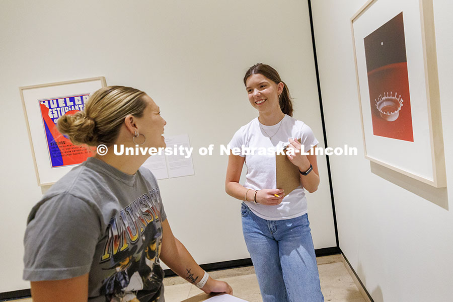 Students in the Music for Non-Majors 171: Arts Alive at Nebraska course participate in a back-to-bac