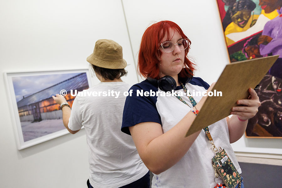 Students in the Music for Non-Majors 171: Arts Alive at Nebraska course participate in a back-to-bac