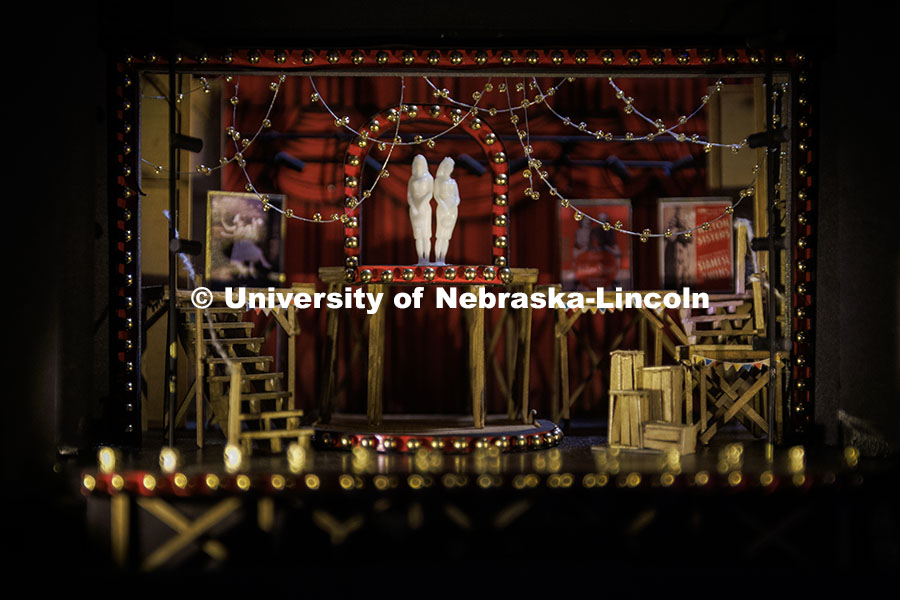 251024_Carson_Tours_009.jpg Stage dioramas in the Temple Building from the Johnny Carson School of Theatre and Film. Johnny Cars