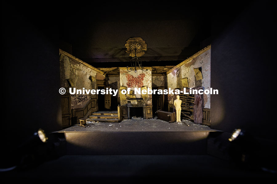 251024_Carson_Tours_010.jpg Stage dioramas in the Temple Building from the Johnny Carson School of Theatre and Film. Johnny Cars