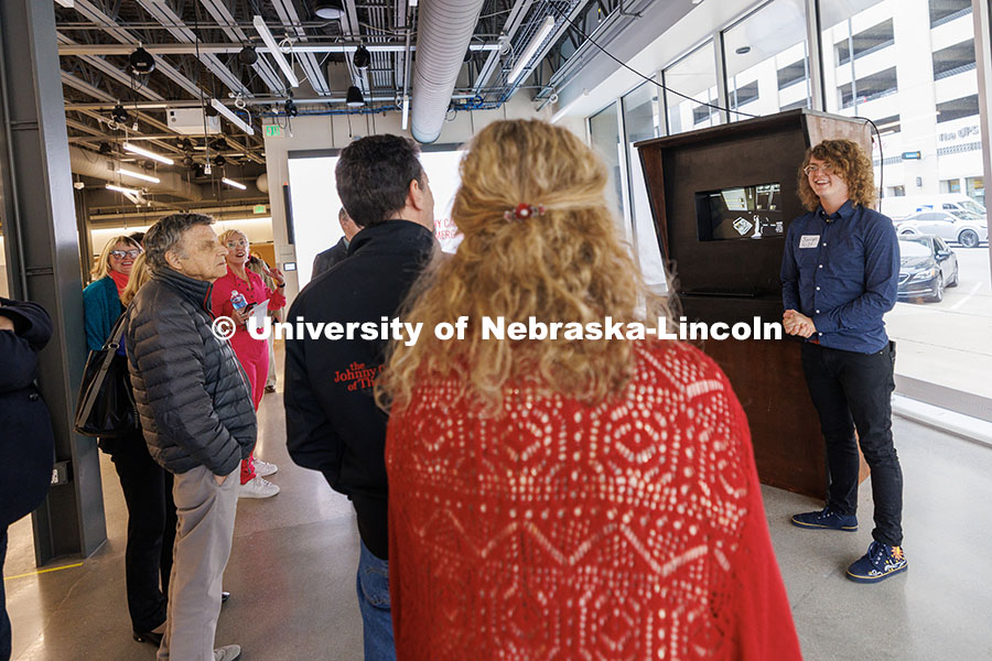 Johnny Carson Foundation visits the Johnny Carson School of Theatre and Film and Center for Emerging