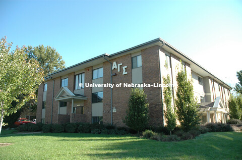 Greek Houses, Alpha Gamma Sigma, Exterior, 071017, 
