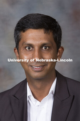 Studio portrait of Baburao Kamble, Research Assist Professor, School of Natural Resources. August 20