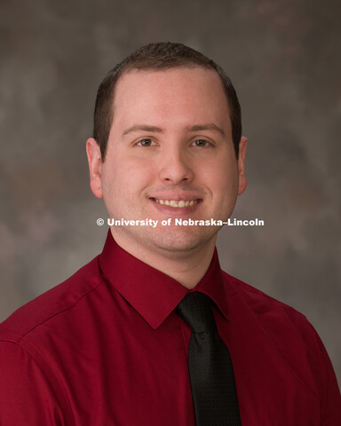 Studio portrait of Andrew Bechdolt, Administrative Technician, Durham School of Architectural Engine