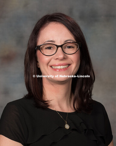 Studio portrait of Ana Maria Velez, Assistant Professor, IANR. New Faculty Orientation. August 29, 2