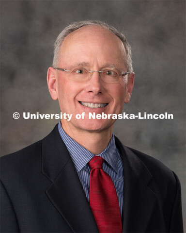 Studio portrait of Kevin Harford, Central Administration. January 19, 2017. 