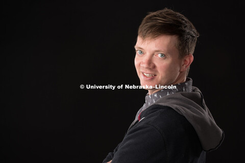 Studio portrait of Andy Park, Artistic Director for Nebraska Repertory Theater, Hixson Lied Fine and