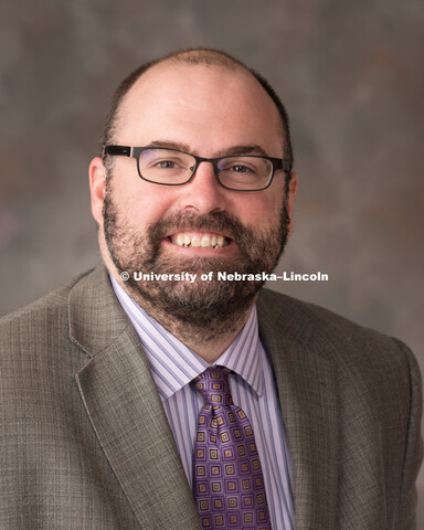 Studio portrait of Alexander Vazansky, Assistant Professor, History. March 24, 2017. 