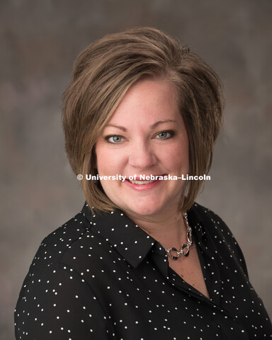 Studio portrait of Alisha Hanshaw, Director of Graduate Enrollment for Graduate Studies. March 30, 2