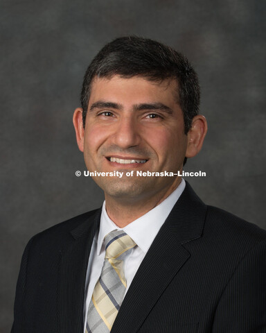 Studio portrait of Ali Tamayol, Assistant Professor, Mechanical and Materials Engineering. New Facul