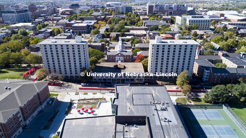 Cather Pound Residence Hall to be torn down on December 22, 2017. October 17, 2017. 