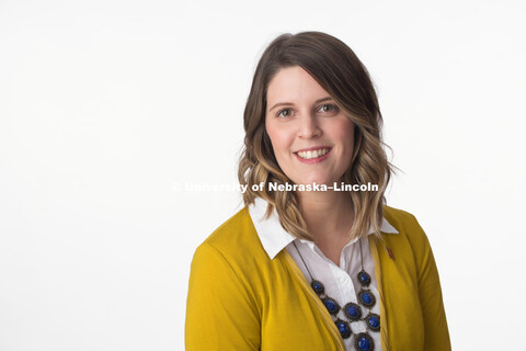 Studio portrait of Andrea Gaghagen, Advising Coordinator, College of Journalism and Mass Communicati