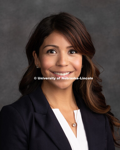 Studio portrait of Amanda Rodriguez, Assistant Professor, Special Education and Communication Disord