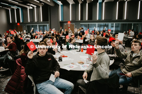 Power of Huskers was held in the Willa Cather Dining Center. The University of Nebraska–Lincoln’
